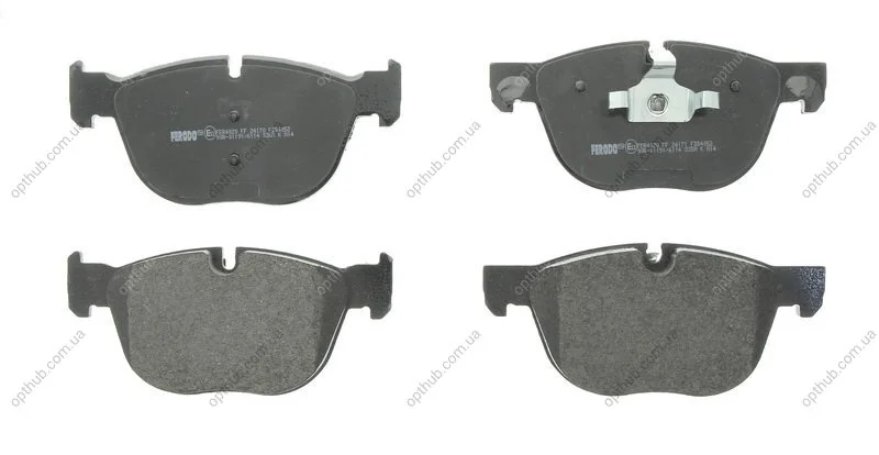 Колодки гальмівні дискові ПЕРЕДН BMW X5(E70,71) 07-,X6(E71,72) 08- -ua FERODO FDB4052 (фото 1)