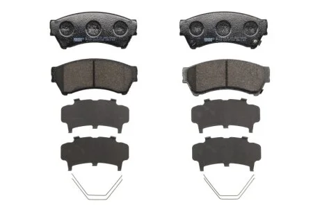 Колодки тормозные дисковые передние MAZDA 6 08- FERODO FDB4062