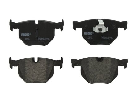 Колодки гальмівні дискові ЗАДН BMW X5 3.0-4.0 08-,X6 3.0-4.0 08- -ua FERODO FDB4067