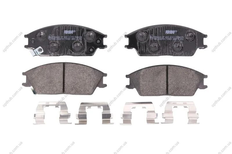 Колодки гальмівні дискові FERODO FDB4076 (фото 1)