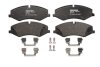 Колодки гальмівні дискові ПЕРЕДН LANDROVER DISCOVERY III-IV 3.0 5.0 09-,RANGE ROVER III 3.6 06- 5.0 09 -ua FERODO FDB4104 (фото 1)