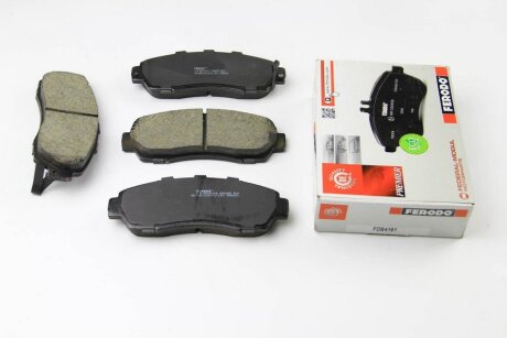 Колодки гальмівні дискові ПЕРЕДН HONDA CR-V VIII 2.0-2.2 07- -ua FERODO FDB4161