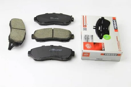 Колодки гальмівні дискові ПЕРЕДН HONDA CR-V VIII 2.0-2.2 07- -ua FERODO FDB4161