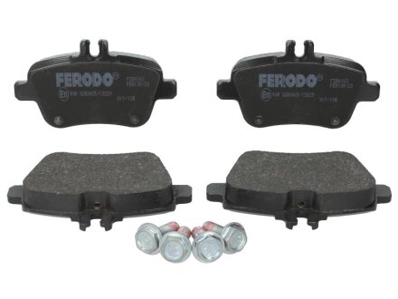 Колодки гальмівні дискові ЗАДН MB B-CLASS (W246) 180 200 2011-,SLK (R172) 200 250 350 2011- -ua FERODO FDB4163