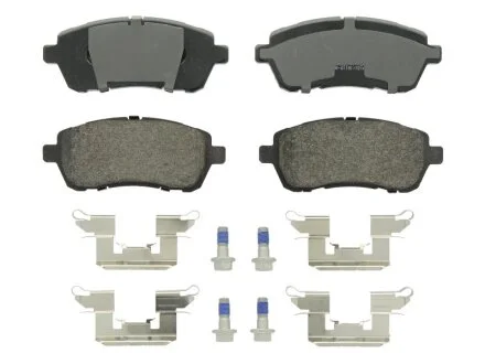 Колодки гальмівні дискові ПЕРЕДН FORD FIESTA VI 08- -ua FERODO FDB4179