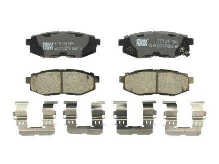 Комплект гальмівних колодок FERODO FDB4187