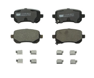 Колодки гальмівні дискові ЗАДН CHRYSLER VOYAGER IV 3.3, 3.8, 2.8 CRD 10/07- -ua FERODO FDB4196