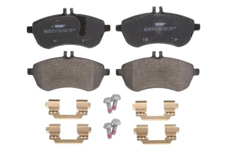 Колодки гальмівні дискові ПЕРЕДН MB C-CLASS(W204) 180-300 07-,E-CLASS(W212) 200-250 09- -ua FERODO FDB4199