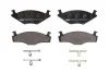 Колодки тормозные дисковые передние SEAT IBIZA, CORDOBA, TOLEDO 93-, VW GOLF 85-97, PASSAT 80-88 FERODO FDB419 (фото 1)