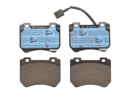 Колодки гальмівні дискові ПЕРЕДН ALFA ROMEO 159 1.8-2.2 05- -ua FERODO FDB4206