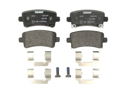 Колодки гальмівні дискові ЗАДН OPEL INSIGNIA 1.6-2.0 08- -ua FERODO FDB4209