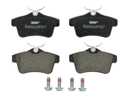 Колодки гальмівні дискові ЗАДН PEUGEOT 3008,5008 1.6 2.0 09-;CITROEN C4 1.4 1.6 09-,DS4 1.6 2.0 2011- -ua FERODO FDB4224