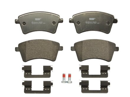 Колодки гальмівні дискові ПЕРЕДН RENAUL KANGOO II 1.6,1.5DCI 08-,KANGOO BE POP 1.6 16V, 1.5 DCI 02/09- -ua FERODO FDB4256