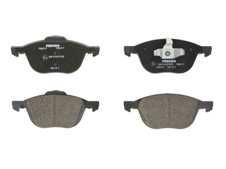 Колодки гальмівні дискові ПЕРЕДН FORD C-MAX, GRAND C-MAX 2010-,FOCUS III 2010-,VOLVO V40 2012- -ua FERODO FDB4319