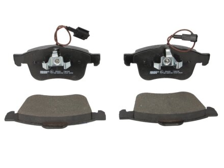 Колодки гальмівні дискові ПЕРЕДН ALFA ROMEO GIULIETTA 1.4 TURBO,2.0JTD 2010- -ua FERODO FDB4338