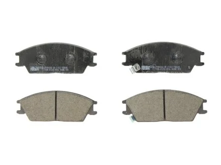 Колодки тормозные дисковые передние HYUNDAI ACCENT 1.3I HATCHBACK 99-06,1.5CRDI 02-06,GETZ 1.1-1.6 02-09 FERODO FDB435