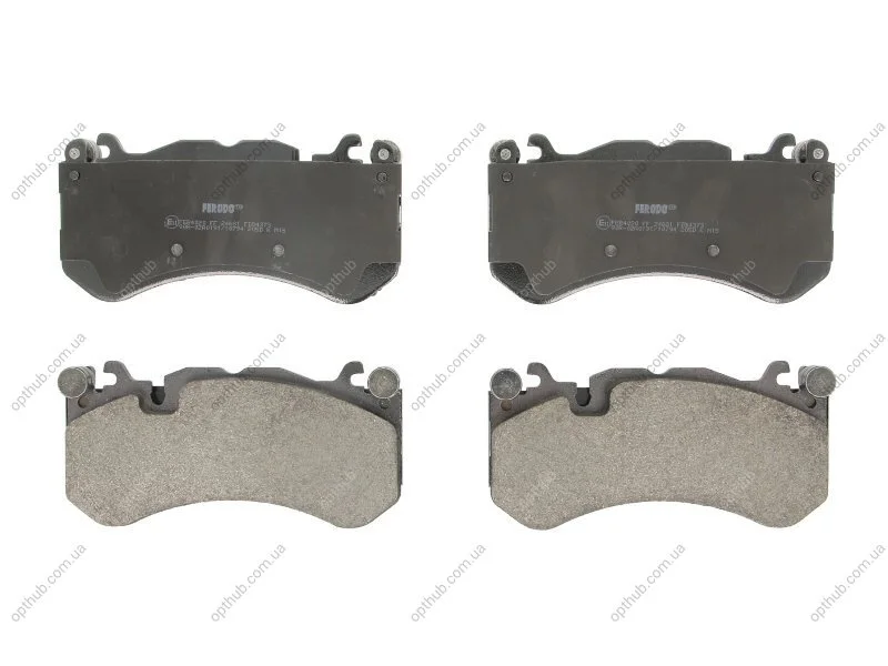 Колодки тормозные дисковые передние MB SL(R230) 600 06-,CLASS S COUP? (C216) CL600 06- FERODO FDB4373 (фото 1)