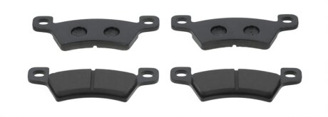 Колодки тормозные дисковые передние MICRO CAR MC1/MC2 505 CC 01-08 FERODO FDB4386