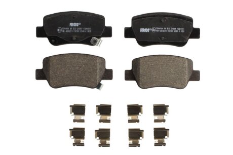 Колодки гальмівні дискові ЗАДН TOYOTA AVENSIS/AVENSIS SW 1.6,1.8,2.0,2.0D-4D,2.2D-4D 09- -ua FERODO FDB4411