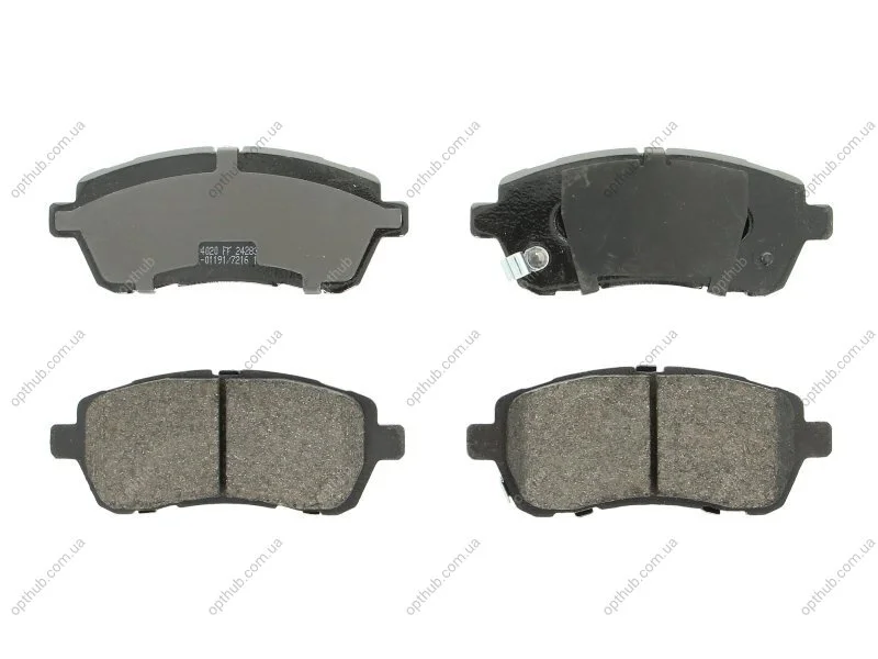 Колодки тормозные дисковые передние DAIHATSU MATERIA 1.3 1.5 06-,SIRION 1.0-1.5 05- FERODO FDB4426 (фото 1)