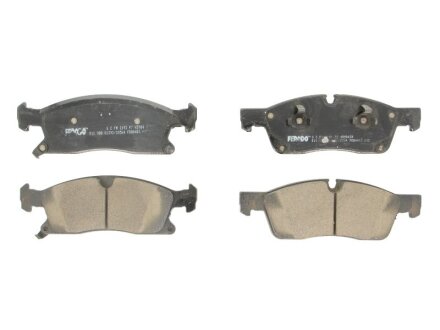 Колодки гальмівні дискові ЗАДН LANDROVER DISCOVERY III-IV 2.7-5.0 04-,RANGE ROVER III 3.0-5.0 05-,RANG -ua FERODO FDB4432