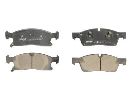 Колодки гальмівні дискові ЗАДН LANDROVER DISCOVERY III-IV 2.7-5.0 04-,RANGE ROVER III 3.0-5.0 05-,RANG -ua FERODO FDB4432