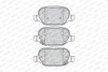 Тормозные колодки дисковые FERODO FDB4464 (фото 1)