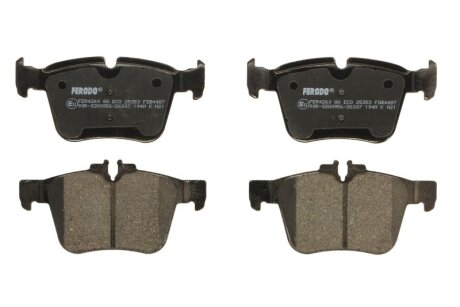 Колодки гальмівні дискові ЗАДН MB C-CLASS (W205)(S205) 2013- -ua FERODO FDB4487