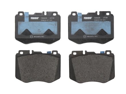 Колодки гальмівні дискові ПЕРЕДН MB C-CLASS (W205) 2014- D=129MM -ua FERODO FDB4608