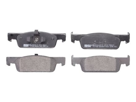 Колодки гальмівні дискові ПЕРЕДН DACIA LOGAN 1.2 1.5 2012-,SANDERO 2013-, CLIO IV 2012- -ua FERODO FDB4615