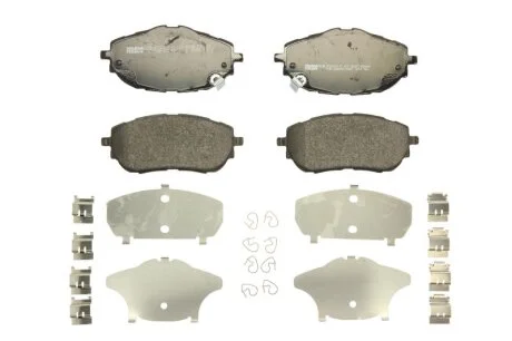 Колодки гальмівні дискові ПЕРЕДН TOYOTA AURIS 2012 -, AURIS TOURING SPORTS 2013 -, AURIS VAN 2013 -, C -ua FERODO FDB4648