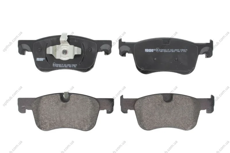 Колодки гальмівні дискові ПЕРЕДН CITROEN C4 GRAND PICASSO 1.6 2.0 2013- -ua FERODO FDB4679 (фото 1)