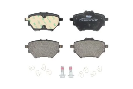 Колодки гальмівні дискові ЗАДН CITROEN C4 GRAND PICASSO 1.6 2.0 2013-,PEUGEOT 308 II 1.2-2.0 2013- -ua FERODO FDB4680