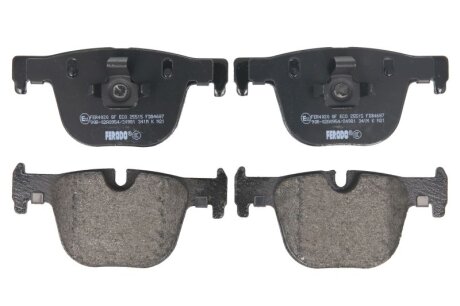Колодки гальмівні дискові ЗАДН BMW 340I (F30,F35,F80) 15- -ua FERODO FDB4687