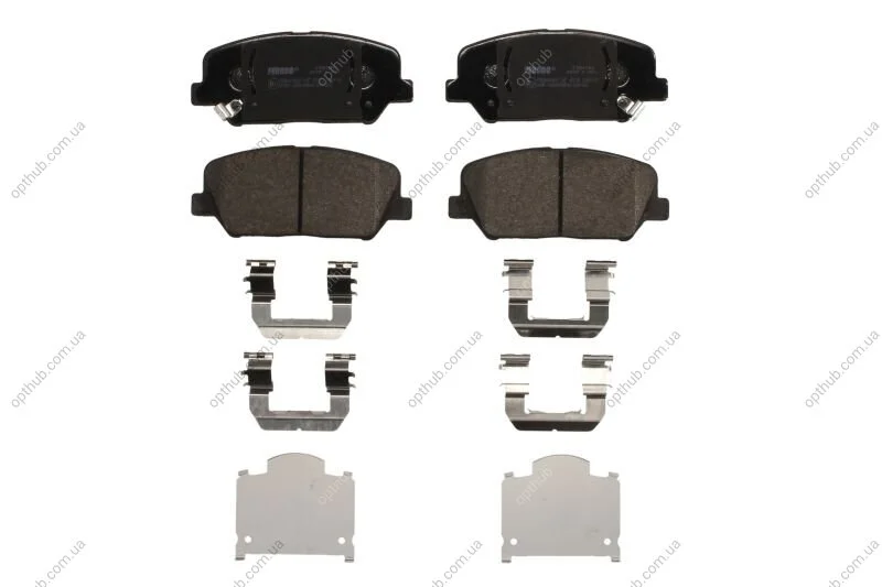 Колодки гальмівні дискові KIA CEED 1.6I H/B HN513 G4FD 1591CC 16V DOHC FWD 6 MTM + 6 S/AT -12 -ua FERODO FDB4703 (фото 1)