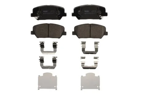 Колодки гальмівні дискові KIA CEED 1.6I H/B HN513 G4FD 1591CC 16V DOHC FWD 6 MTM + 6 S/AT -12 -ua FERODO FDB4703