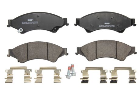 Колодки тормозные дисковые передние FORD RANGER (TKE) 2,2, 3,2 TDCI FERODO FDB4832