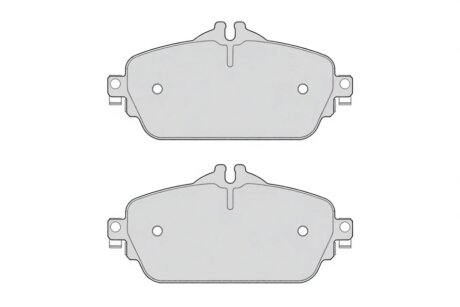 Колодки гальмівні дискові ПЕРЕДН MB C CLASS C160,C180,C200,C220 2014-; E CLASS C220 2016- -ua FERODO FDB4870