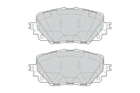 Колодки тормозные дисковые (комплект 4 шт) MAZDA MX-5 IV (ND) 04/15- FERODO FDB4873