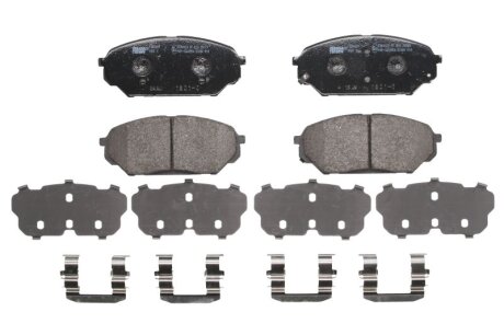 Колодки гальмівні дискові ПЕРЕДН HYUNDAI IX55 3.0 V6 CRDI 08- -ua FERODO FDB4889