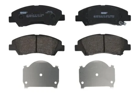 Колодки гальмівні дискові ПЕРЕДН HYUNDAI I10 1.0 1.2 2013- -ua FERODO FDB4920