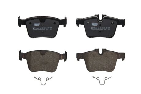 Колодки гальмівні дискові ЗАДН LANDROVER DISCOVERY SPORT 2.0-2.2 2014- -ua FERODO FDB4927