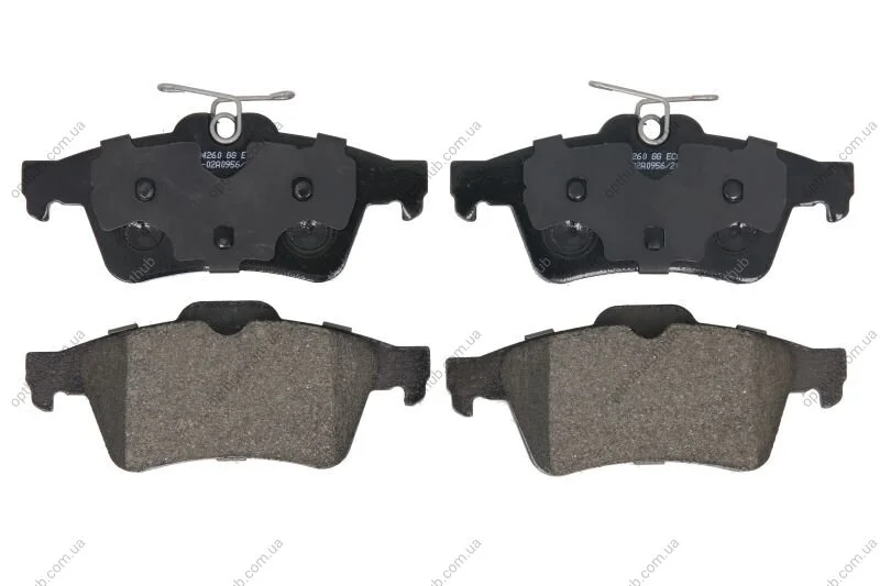 Колодки гальмівні дискові ЗАДН FORD FOCUS C-MAX 03-07,FOCUS II 04-;MAZDA 3 03-, 5 05-;VOLVO C30 06-,S4 -ua FERODO FDB4935 (фото 1)