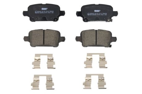 Колодки гальмівні дискові ЗАДН OPEL ASTRA K 06/15- -ua FERODO FDB4938