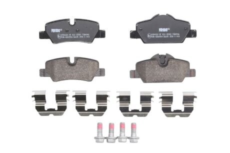 Колодки гальмівні дискові ЗАДН MINI MINI COOPER 1.2-2.0 2013- -ua FERODO FDB4946