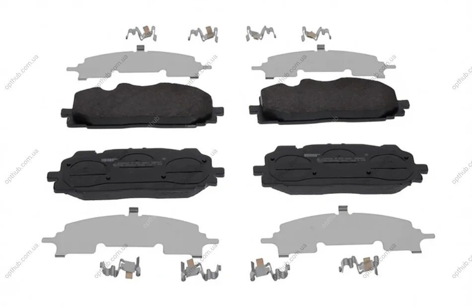 Колодки гальмівні дискові ПЕРЕДН AUDI A4 BERLINA (8W2,B9) AVANT (8W5,B9) 05/15- -ua FERODO FDB4967 (фото 1)