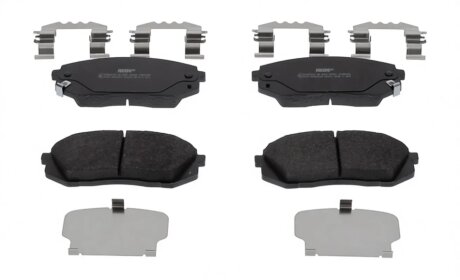 Колодки тормозные дисковые (комплект 4 шт.)) FERODO FDB5039