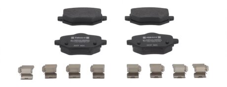 Колодки гальмівні дискові (комплект 4 шт) FERODO FDB5197