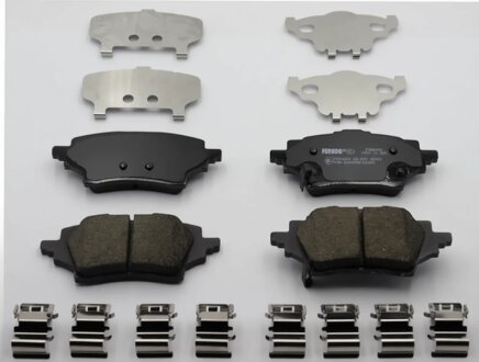 Колодки гальмівні дискові (комплект 4 шт) FERODO FDB5293