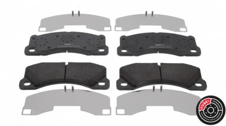Колодки гальмівні дискові (комплект 4 шт) FERODO FDB5417